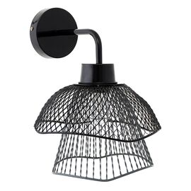 Светильник настенный Vinger, 25x30x33 см, черный, Bergenson Bjorn