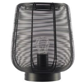 Лампа настольная Vinger, 22x26 см, черная, Bergenson Bjorn