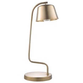 Лампа настольная Enkel Mon, 20,5х57 см, золотистая, Bergenson Bjorn