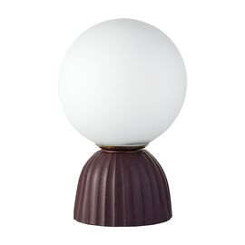 Лампа настольная Texture Moon, 20x29 см, вишневая, Bergenson Bjorn