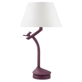 Лампа настольная Otilya, 30х55 см, сливовая, Bergenson Bjorn