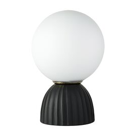 Лампа настольная Texture Moon, 20x29 см, черная, Bergenson Bjorn