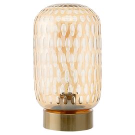 Светильник настольный Mystic Aura, 19x32 см, янтарно-золотой, Bergenson Bjorn