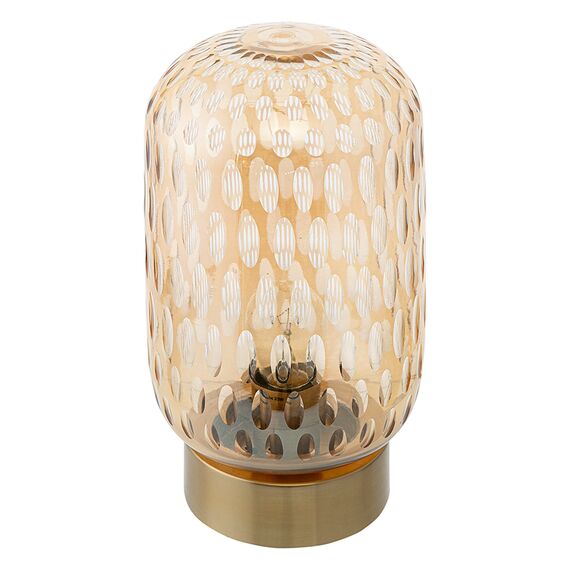 Светильник настольный Mystic Aura, 19x32 см, янтарно-золотой, Bergenson Bjorn, изображение 5