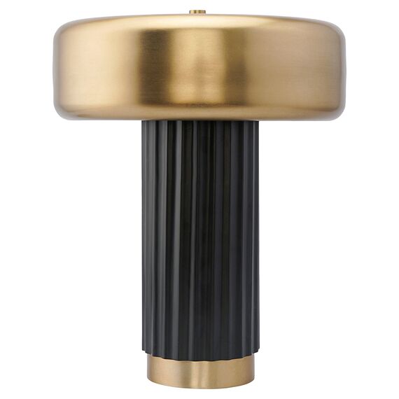 Лампа настольная Stone, 27x35 см, черная/золотистая, Bergenson Bjorn