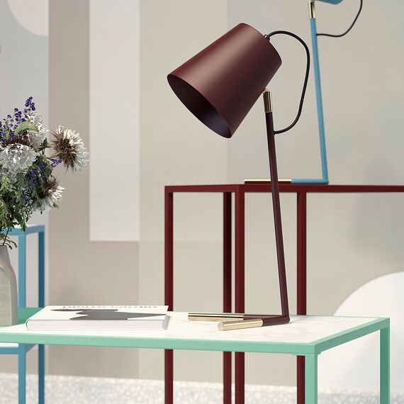 Лампа настольная Byokko, 20х47 см, сливовая, Bergenson Bjorn, изображение 5