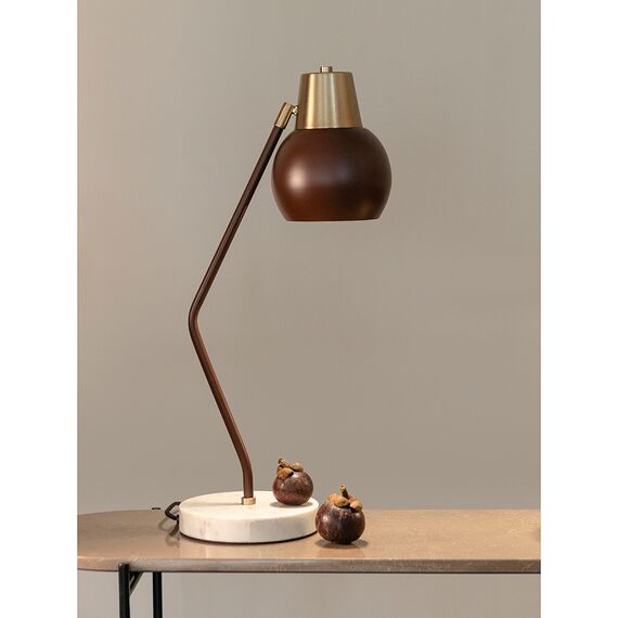 Лампа настольная Rond, 18х60 см, сливовая, Bergenson Bjorn, изображение 3