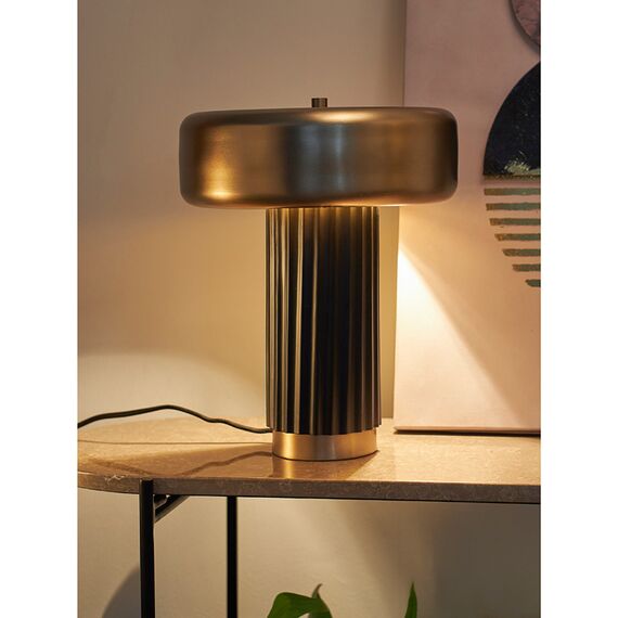 Лампа настольная Stone, 27x35 см, черная/золотистая, Bergenson Bjorn, изображение 3