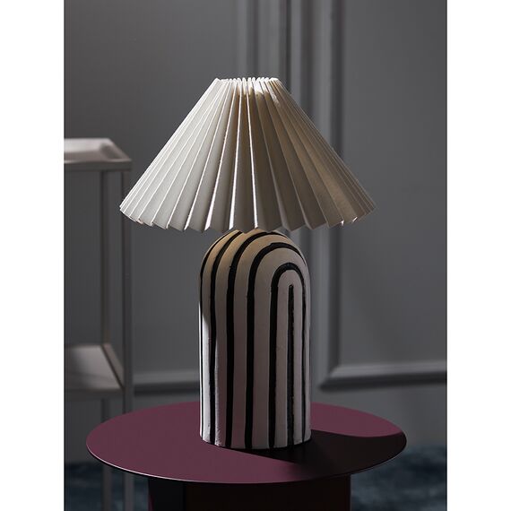 Светильник настольный Stripel, 30x44 см, черный/белый, Bergenson Bjorn, изображение 5