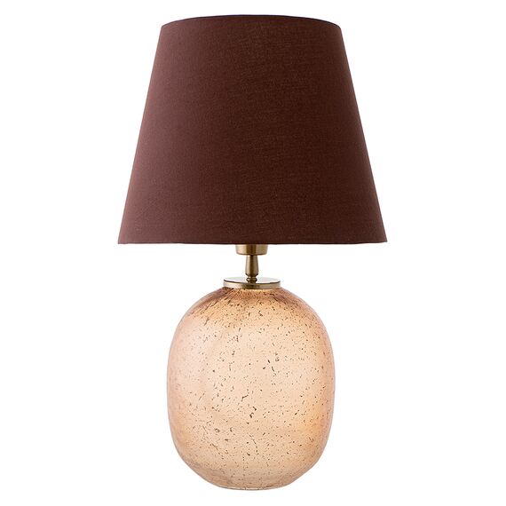 Лампа настольная Speckles, 19x32 см, с терракотовым абажуром, Bergenson Bjorn