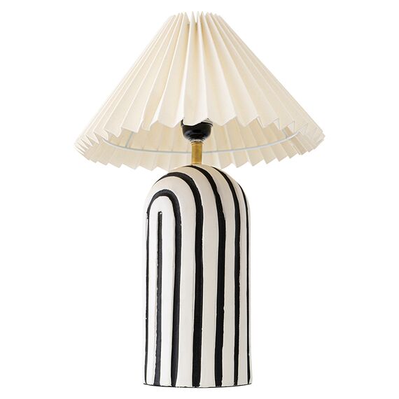 Светильник настольный Stripel, 30x44 см, черный/белый, Bergenson Bjorn, изображение 7