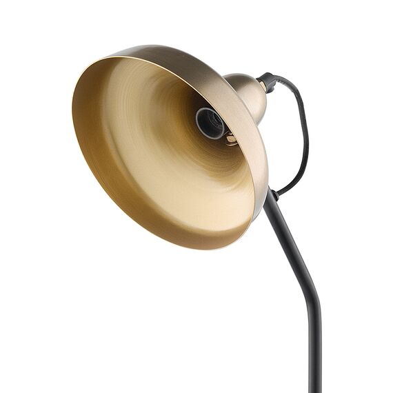 Лампа настольная Enkel Sand, 20х60 см, золотистая/черная, Bergenson Bjorn, изображение 11