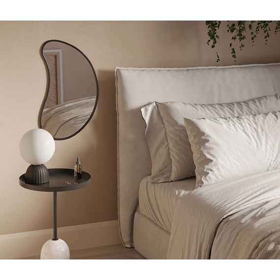 Лампа настольная Texture Moon, 20x29 см, черная, Bergenson Bjorn, изображение 4