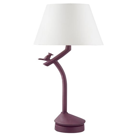 Лампа настольная Otilya, 30х55 см, сливовая, Bergenson Bjorn