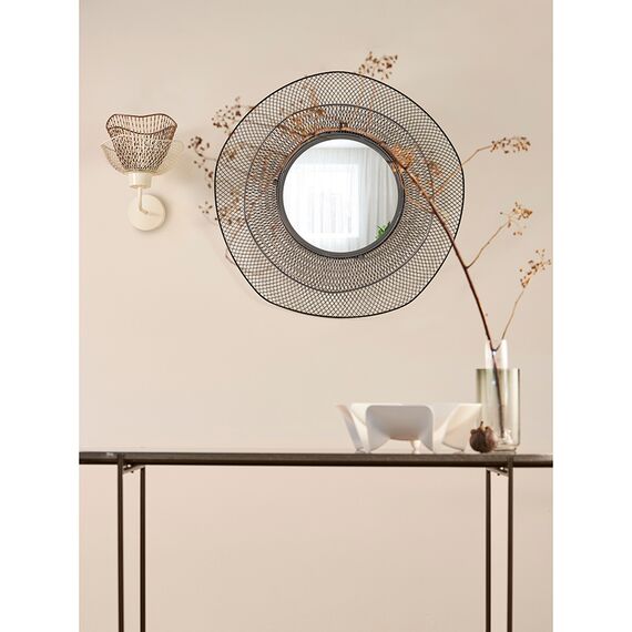 Светильник настенный Vinger, 25x30x33 см, белый/золотой, Bergenson Bjorn, изображение 2