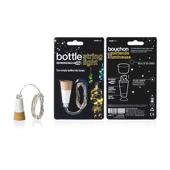 USB-гирлянда Bottle, SUCK UK, изображение 6