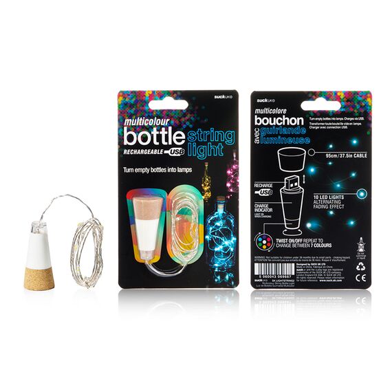 USB-гирлянда Bottle, SUCK UK, изображение 7