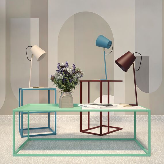 Лампа настольная Byokko, 20х47 см, бежевая, Bergenson Bjorn, изображение 2