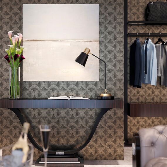 Лампа настольная Pilwy, 21х65 см, золотистая/черная, Bergenson Bjorn, изображение 6