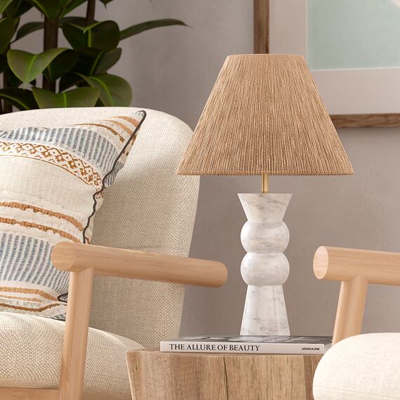 Светильник настольный Agot, 30х52 см, белый, Bergenson Bjorn, изображение 5