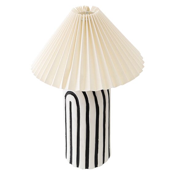 Светильник настольный Stripel, 30x44 см, черный/белый, Bergenson Bjorn, изображение 6