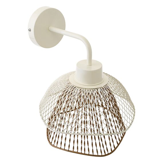 Светильник настенный Vinger, 25x30x33 см, белый/золотой, Bergenson Bjorn, изображение 5