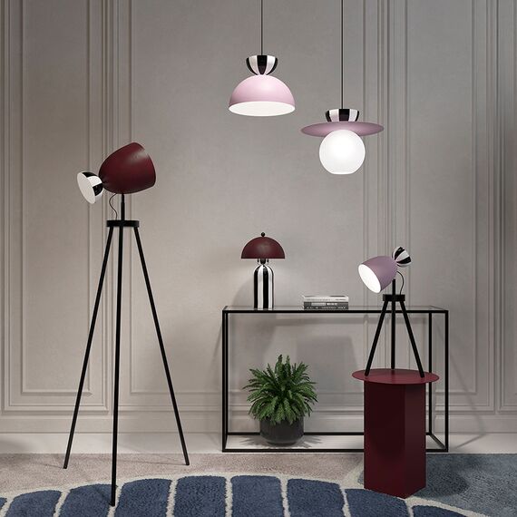 Светильник настольный Anniken, 25х38 см, сливовый, Bergenson Bjorn, изображение 9