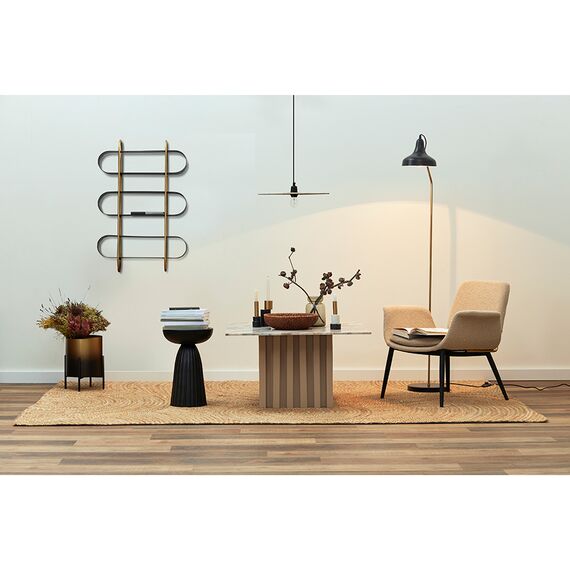 Торшер Enkel Sand, 165 см, золотистый/черный, Bergenson Bjorn, изображение 2