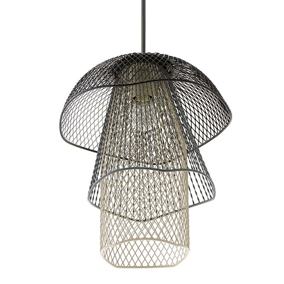 Светильник подвесной Vinger, 28x37 см, черный/серый/белый, Bergenson Bjorn, изображение 7