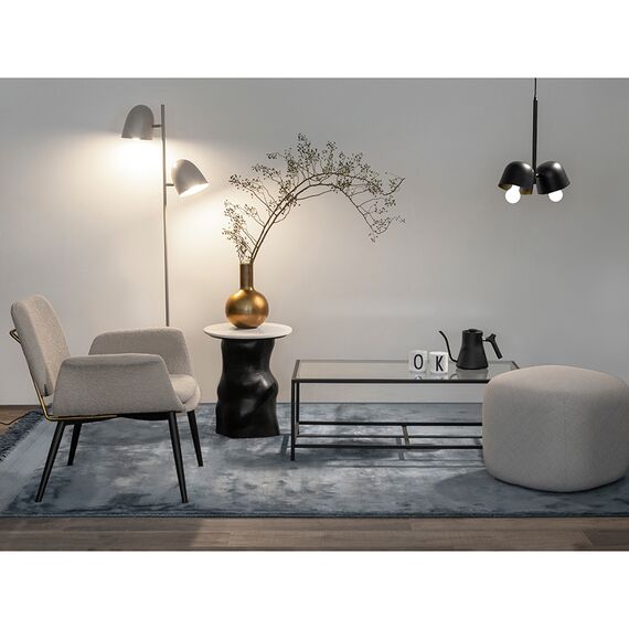 Светильник потолочный Enkel Kopp, 38x15x43 см, черный/золотистый, Bergenson Bjorn, изображение 3