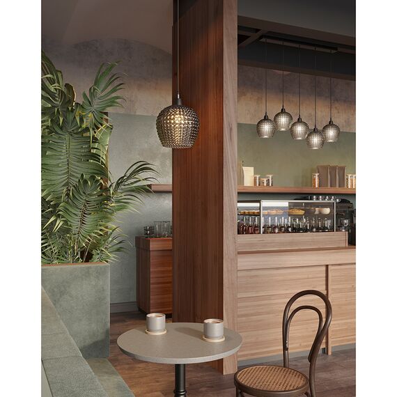 Светильник подвесной Aurora, 18 см, серый, Bergenson Bjorn, изображение 8