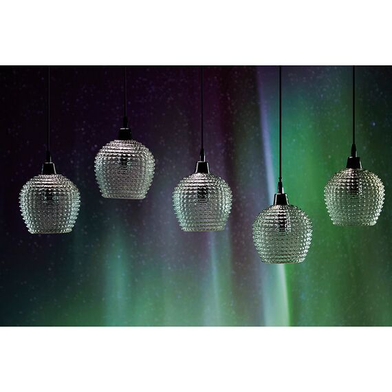 Светильник подвесной каскадный Aurora, 110x18 см, прозрачный, Bergenson Bjorn, изображение 2