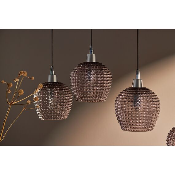 Светильник подвесной каскадный Aurora, 110x18 см, серый, Bergenson Bjorn, изображение 4