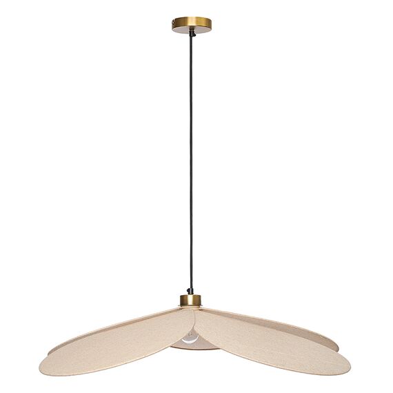 Светильник подвесной Kamille, 79 см, бежевый, Bergenson Bjorn