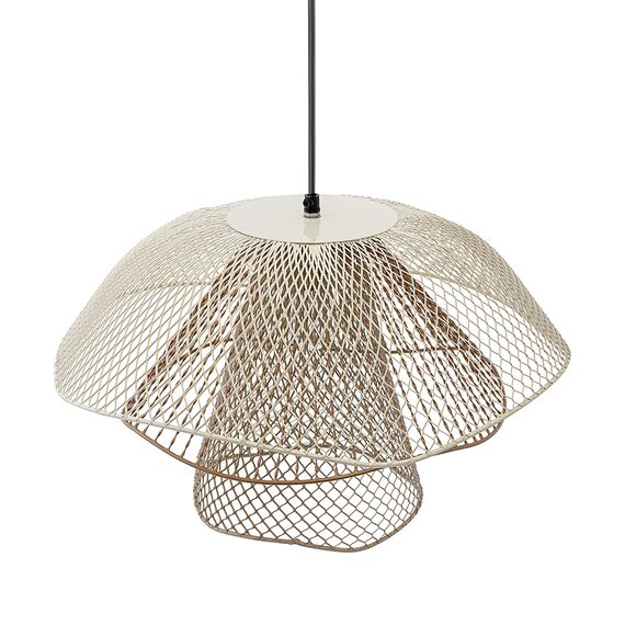 Светильник подвесной Vinger, 48x30 см, белый/бежевый/золотой, Bergenson Bjorn, изображение 10