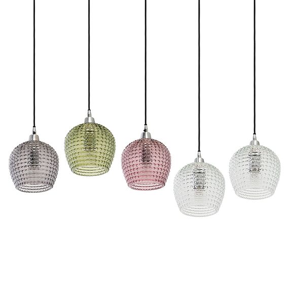 Светильник подвесной каскадный Aurora, 110x18 см, сливовый/зеленый/серый, Bergenson Bjorn, изображение 24