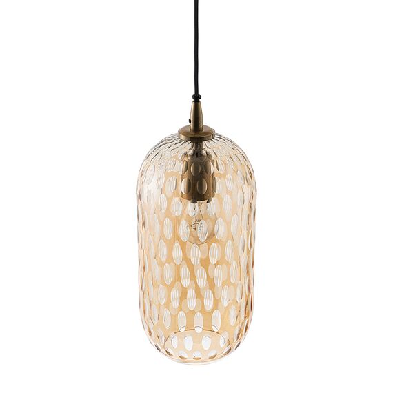 Светильник подвесной Mystic Aura, 26 см, янтарно-золотой, Bergenson Bjorn, изображение 6