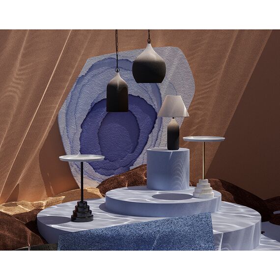 Светильник подвесной Sustainable collection, 22х39 см, черный/белый, Bergenson Bjorn, изображение 13