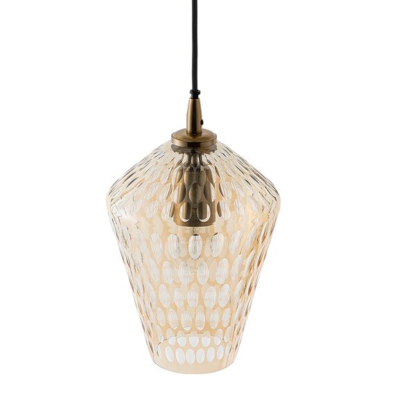 Светильник подвесной Mystic Aura, 19 см, янтарно-золотой, Bergenson Bjorn, изображение 6