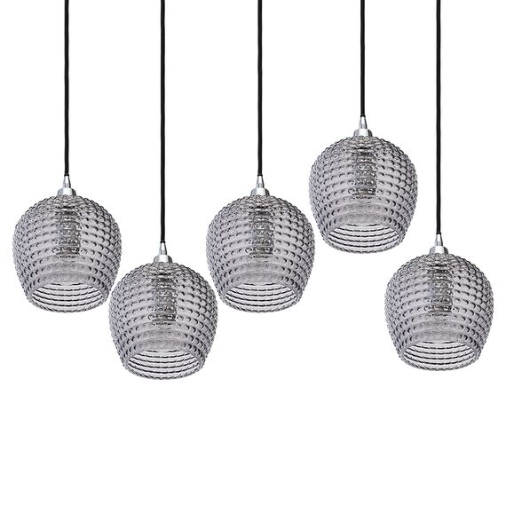 Светильник подвесной каскадный Aurora, 110x18 см, серый, Bergenson Bjorn, изображение 13