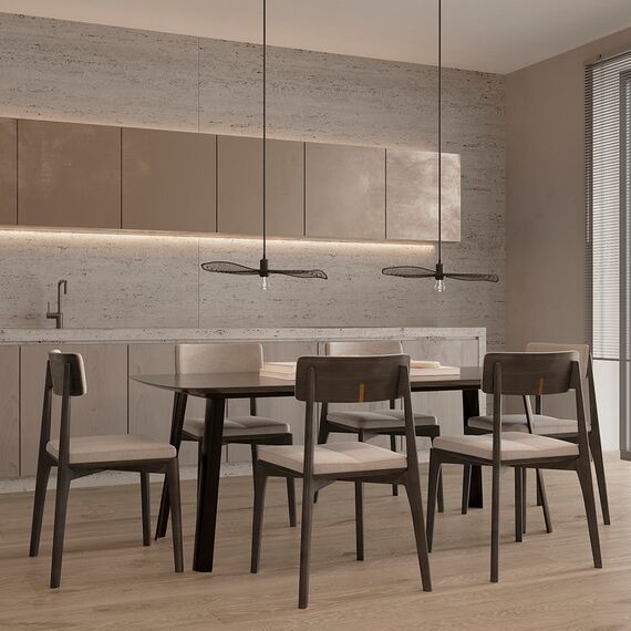 Светильник подвесной Vinger, 53х11 см, черный, Bergenson Bjorn, изображение 8