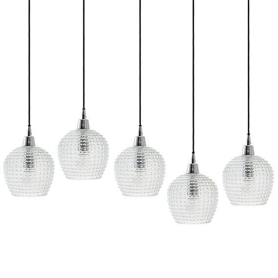 Светильник подвесной каскадный Aurora, 110x18 см, прозрачный, Bergenson Bjorn, изображение 12