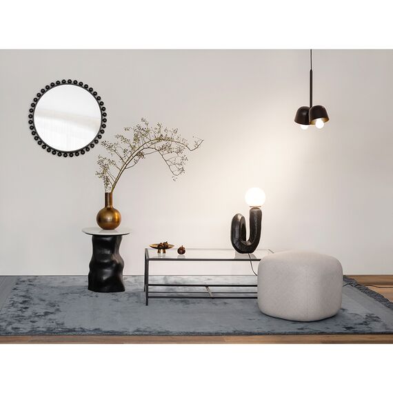 Светильник потолочный Enkel Kopp, 38x15x43 см, черный/золотистый, Bergenson Bjorn, изображение 2