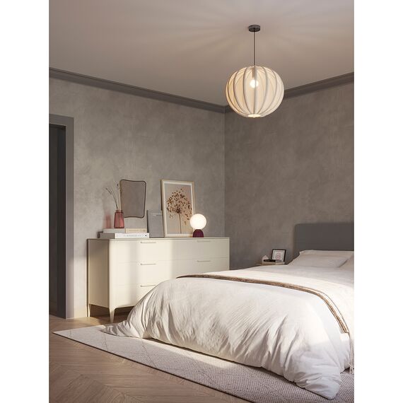 Светильник подвесной Texture Rib, 48 см, бежевый, Bergenson Bjorn, изображение 16