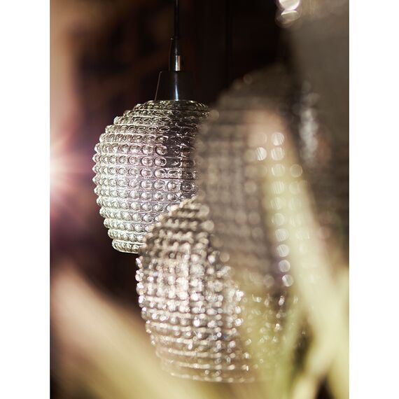 Светильник подвесной каскадный Aurora, 110x18 см, прозрачный, Bergenson Bjorn, изображение 11