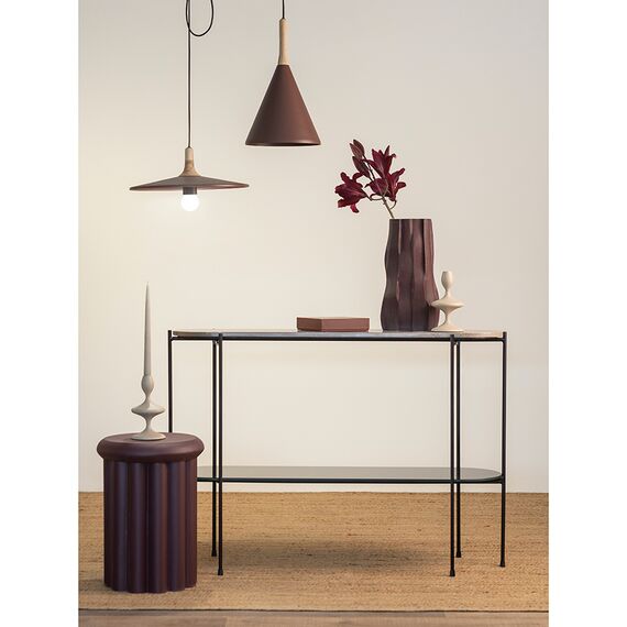 Светильник подвесной Mango Pyor, 40x13 см, сиреневый, Bergenson Bjorn, изображение 2