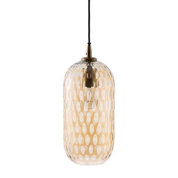 Светильник подвесной Mystic Aura, 26 см, янтарно-золотой, Bergenson Bjorn, изображение 5