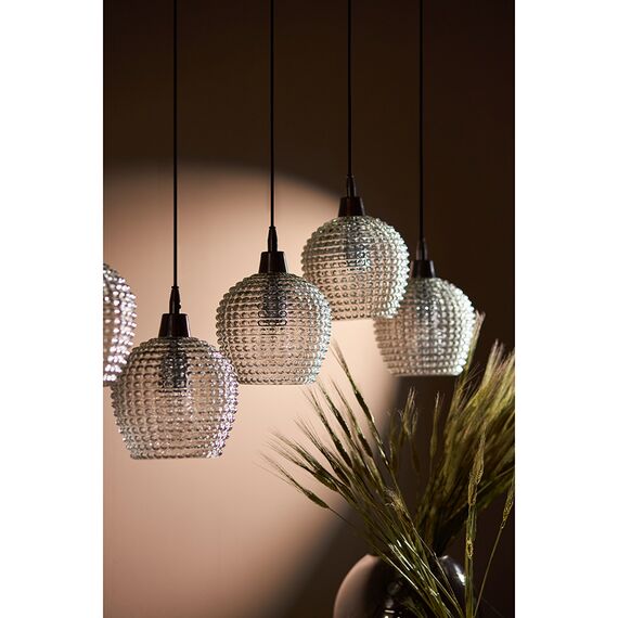 Светильник подвесной каскадный Aurora, 110x18 см, прозрачный, Bergenson Bjorn, изображение 9