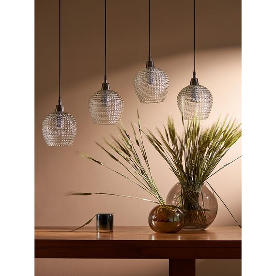 Светильник подвесной каскадный Aurora, 110x18 см, прозрачный, Bergenson Bjorn, изображение 8