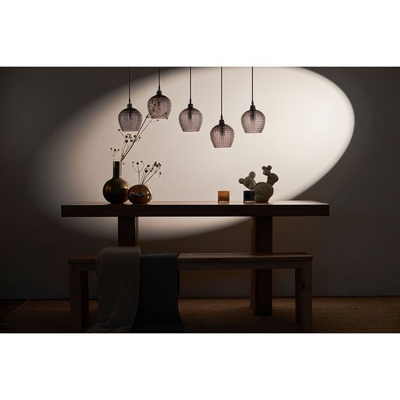 Светильник подвесной каскадный Aurora, 110x18 см, серый, Bergenson Bjorn, изображение 2